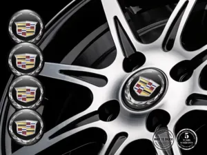 Cadillac Felgenaufkleber Autos Hochwertige Embleme
